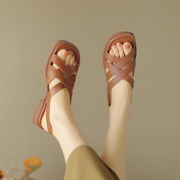 Luxury Handcrafted Genuine Leather Women's Shoes: Elegance in Every Step(EdidoL1252)