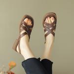 Luxury Handcrafted Genuine Leather Women's Shoes: Elegance in Every Step(EdidoL1252)