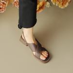 Handcrafted Leather Women's Shoes: Luxurious Elegance Redefined(EdidoL1253)