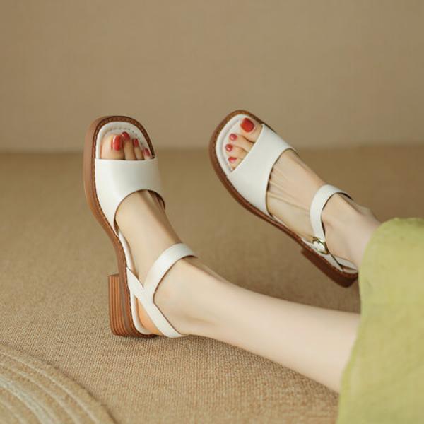 Exquisite Handmade Leather Women's Shoes: Elegant Craftsmanship(EdidoL1265)