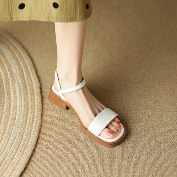 Luxury Handcrafted Leather Women's Shoes: Elegance Redefined(EdidoL1259)