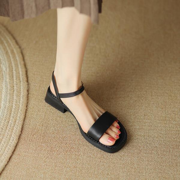 Luxury Handcrafted Leather Women's Shoes: Elegance Redefined(EdidoL1259)