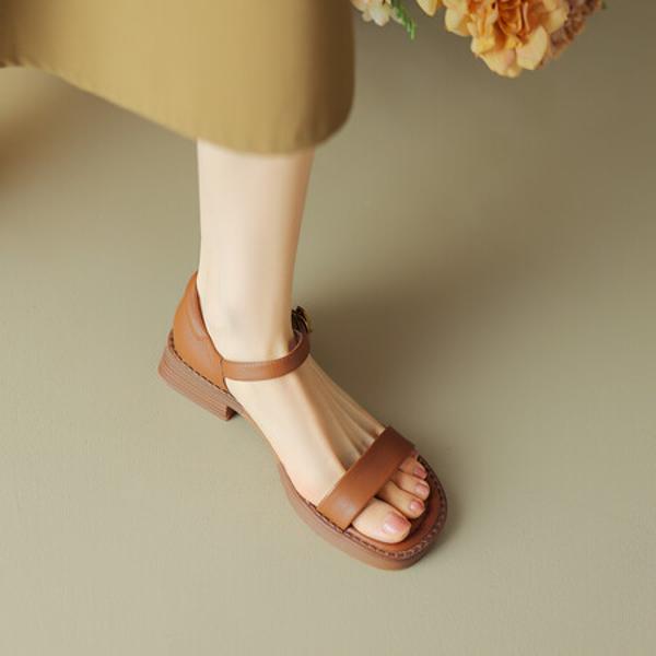 Handcrafted Luxury Leather Women’s Shoes: Elegance in Every Stitch(EdidoL1271)