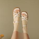 Handcrafted Luxury Genuine Leather Women's Footwear(EdidoL1268)