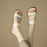 Handcrafted Luxury Leather Women's Shoes: Elegance in Every Stitch(EdidoL1263)