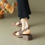 Handcrafted Luxury Leather Women's Shoes, Elegantly Made(EdidoL1257)