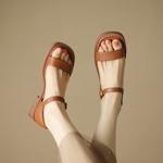 Handcrafted Luxury Leather Women's Shoes: Elegance in Every Stitch(EdidoRL1271)