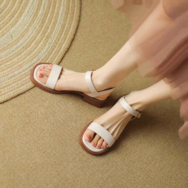 Elegant Handcrafted Genuine Leather Women’s Shoes - Luxury Craftsmanship(EdidoL1275)