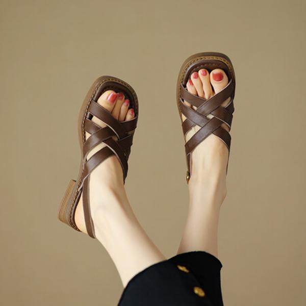 Exquisite Handmade Leather Women's Shoes: Luxurious Elegance Awaits(EdidoRL1252)