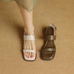 Elegant Handmade Leather Women’s Shoes – A Touch of Luxury Craftsmanship(EdidoL1288)