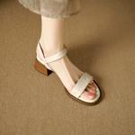 Exquisite Handcrafted Leather Women's Shoes: Luxurious Elegance Redefined(EdidoL1298)