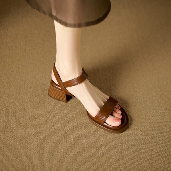 Exquisite Handcrafted Leather Women's Shoes: Luxurious Elegance Redefined(EdidoL1298)