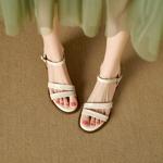 Elegantly Crafted Genuine Leather Handmade Women’s Shoes(EdidoL1299)