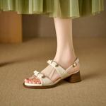 Handcrafted Luxury Leather Women's Shoes with Superior Craftsmanship(EdidoL1291)