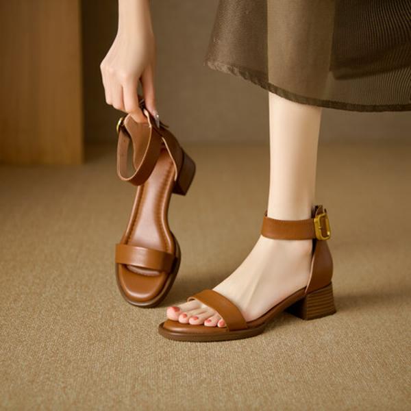 Exquisite Handcrafted Leather Women's Shoes: Luxury, Elegance, and Quality Craftsmanship(EdidoL1307)