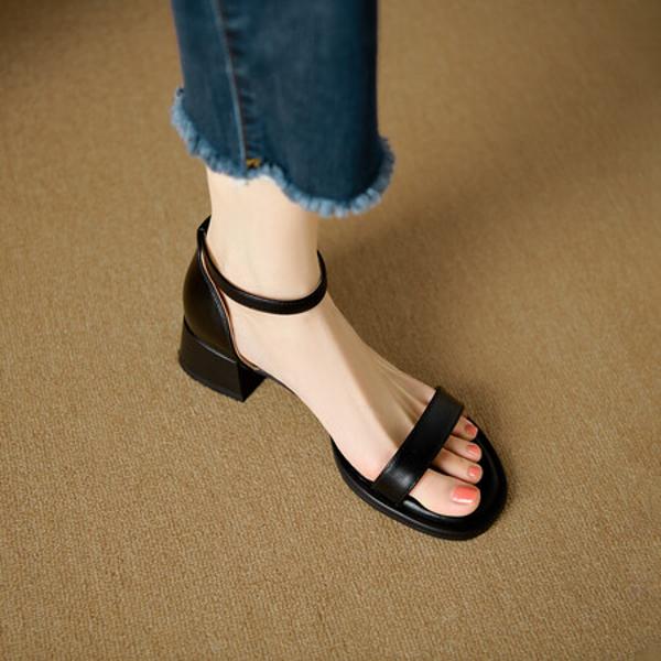 Elegant Handcrafted Leather Women's Shoes: Luxury Redefined(EdidoL1306)