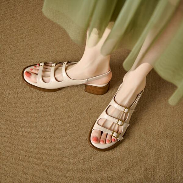 Handcrafted Luxury Leather Shoes for Elegant Women(EdidoL1290)