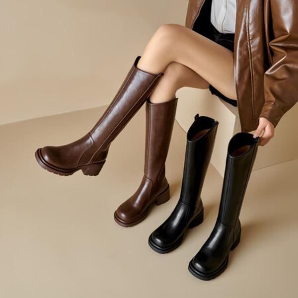 Luxury Handmade Leather Women's Shoes - Elegant Craftsmanship(EdidoF7007)