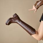 Luxury Handmade Leather Women's Shoes - Elegant Craftsmanship(EdidoF7007)