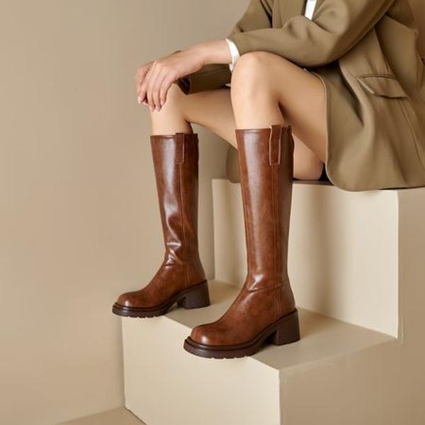 Exquisite Handcrafted Genuine Leather Women's Shoes, Luxurious Quality & Timeless Elegance(EdidoF7005)