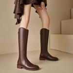 Handcrafted Leather Women's Shoes: Luxurious Elegance(Edido7008)