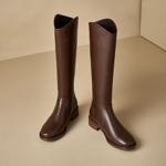 Handcrafted Leather Women's Shoes: Luxurious Elegance(Edido7008)