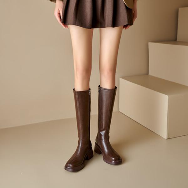 Handcrafted Leather Women's Shoes: Luxurious Elegance(EdidoF990)