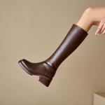 Handcrafted Leather Women's Shoes: Luxurious Elegance(EdidoF990)