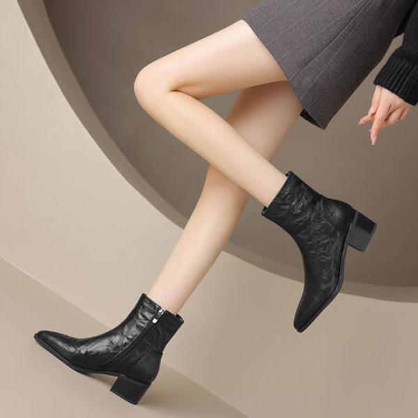 Handcrafted Genuine Leather Women's Shoes: Luxurious Elegance & Quality(EdidoX982)