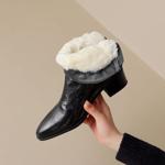 Luxurious Handcrafted Leather Shoes for Elegant Women(EdidoX981)