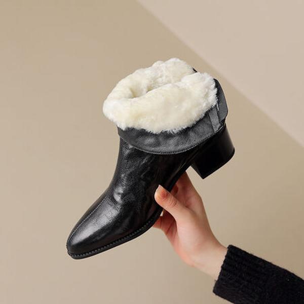 Luxurious Handcrafted Leather Shoes for Elegant Women(EdidoX981)