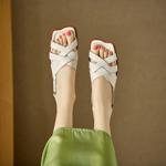 Elegant Handcrafted Genuine Leather Women's Shoes - Luxurious Craftsmanship(EdidoL1310)