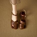 Exquisite Handcrafted Leather Women's Shoes: A Luxurious Touch of Elegance(EdidoL1311)