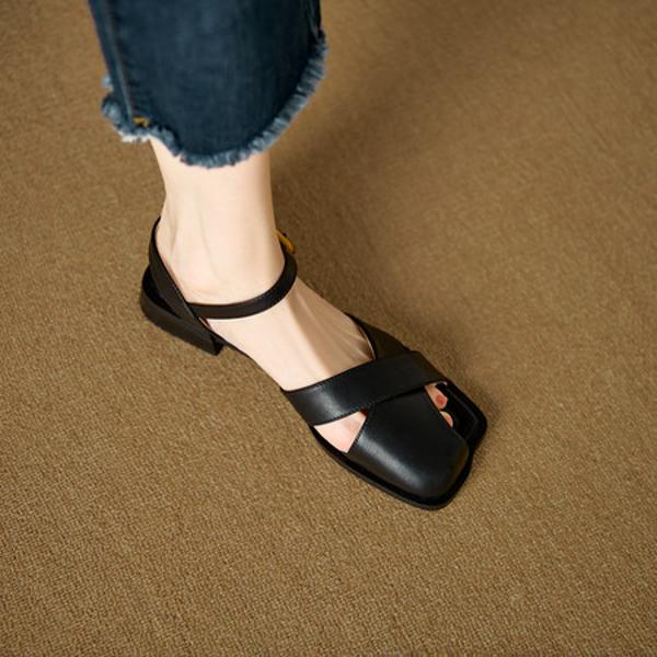 Exquisite Handcrafted Leather Women's Shoes: A Luxurious Touch of Elegance(EdidoL1311)