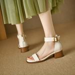 Exquisite Handcrafted Leather Women’s Shoes: Luxury, Elegance, and Quality(EdidoCL1307)