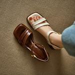 Exquisite Handcrafted Leather Women's Shoes for Elegance(EdidoL1325)