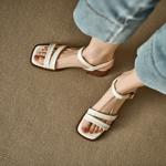 Exquisite Handcrafted Leather Women's Shoes for Elegance(EdidoL1325)