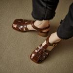 Exquisite Handmade Leather Women’s Shoes: Luxury Craftsmanship(EdidoL1335)