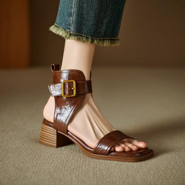 Exquisite Handmade Leather Women's Shoes: Embrace Luxury and Elegance(EdidoL1331)