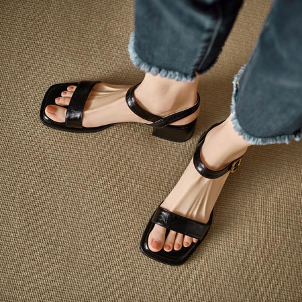 Handcrafted Luxury Leather Women's Shoes: Elegant Quality & Craftsmanship(EdidoL1328)