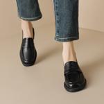 Exquisite Handmade Real Leather Women's Shoes, Elegant Luxury(Edlnx45711)