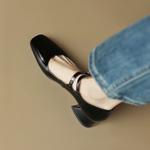 Exquisite Handcrafted Leather Ladies' Shoes for Elegant Style(EdlnxD8953)