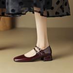 Exquisite Handcrafted Leather Ladies' Shoes for Elegant Style(EdlnxD8953)