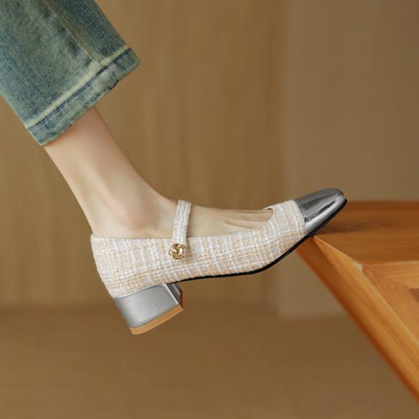 Handcrafted Luxury Leather Women's Shoes - Elegance Redefined(Edlnx9375)