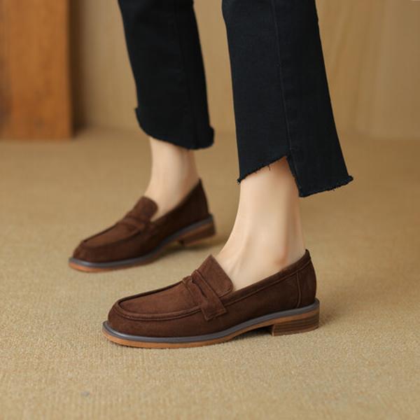 Elegant Handcrafted Leather Women's Shoes: Exquisite Artisan Quality(EdlnxD23-10)