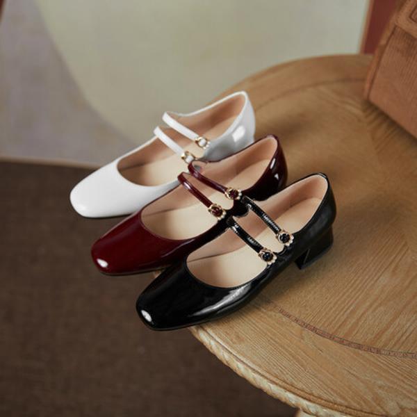 Timeless Elegance: Handcrafted Luxury Leather Women's Shoes(EdlnxF8953)