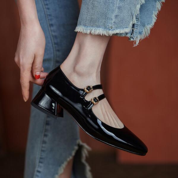 Timeless Elegance: Handcrafted Luxury Leather Women's Shoes(EdlnxF8953)