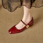 Handcrafted Luxury Leather Women's Shoes: Elegance Redefined(Edlnx9381)
