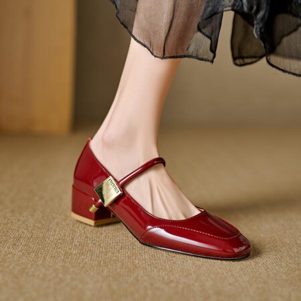 Handcrafted Luxury Leather Women's Shoes: Elegance Redefined(Edlnx9381)
