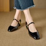 Handcrafted Luxury Leather Women's Shoes: Elegance Redefined(Edlnx9381)